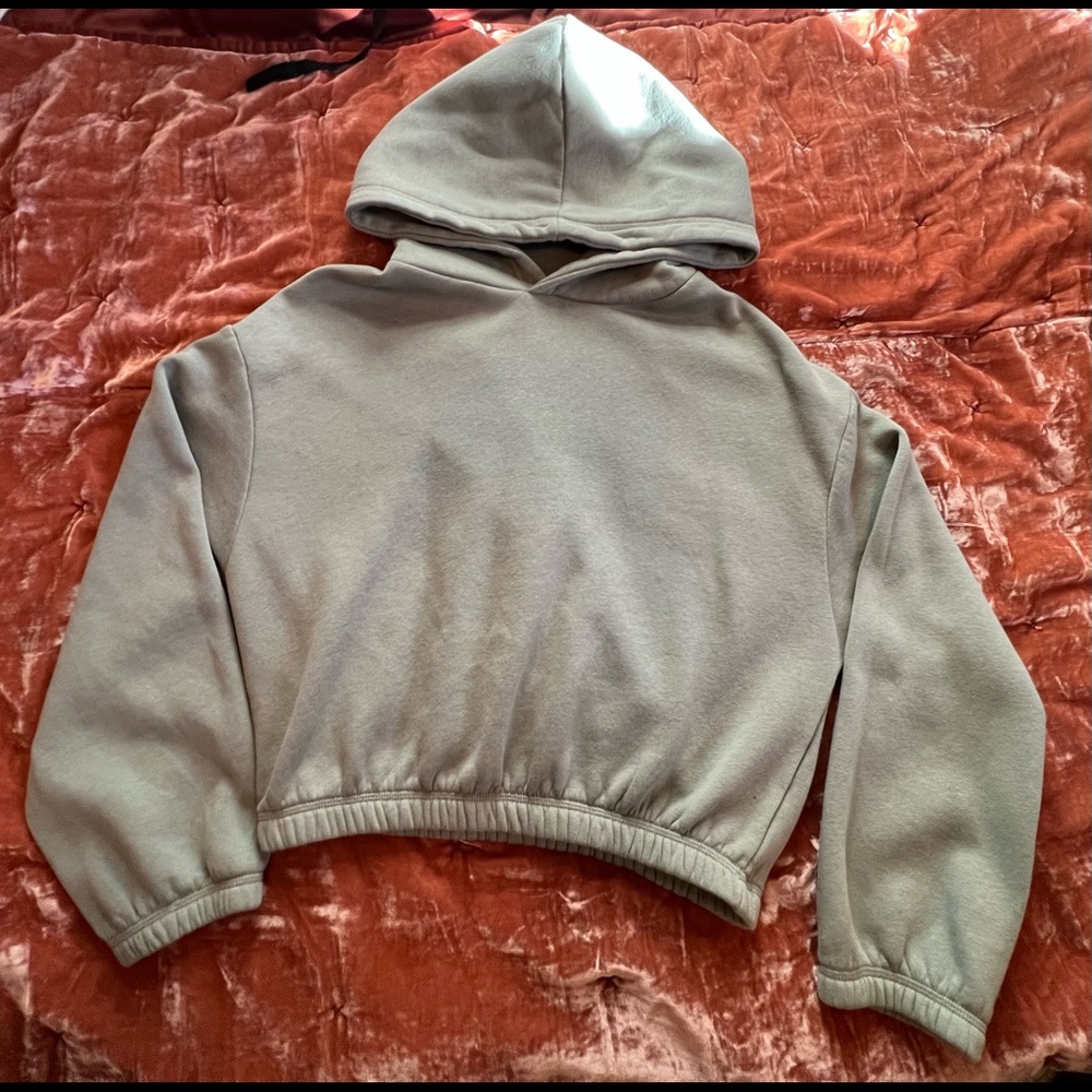 Zara cropped hoodie